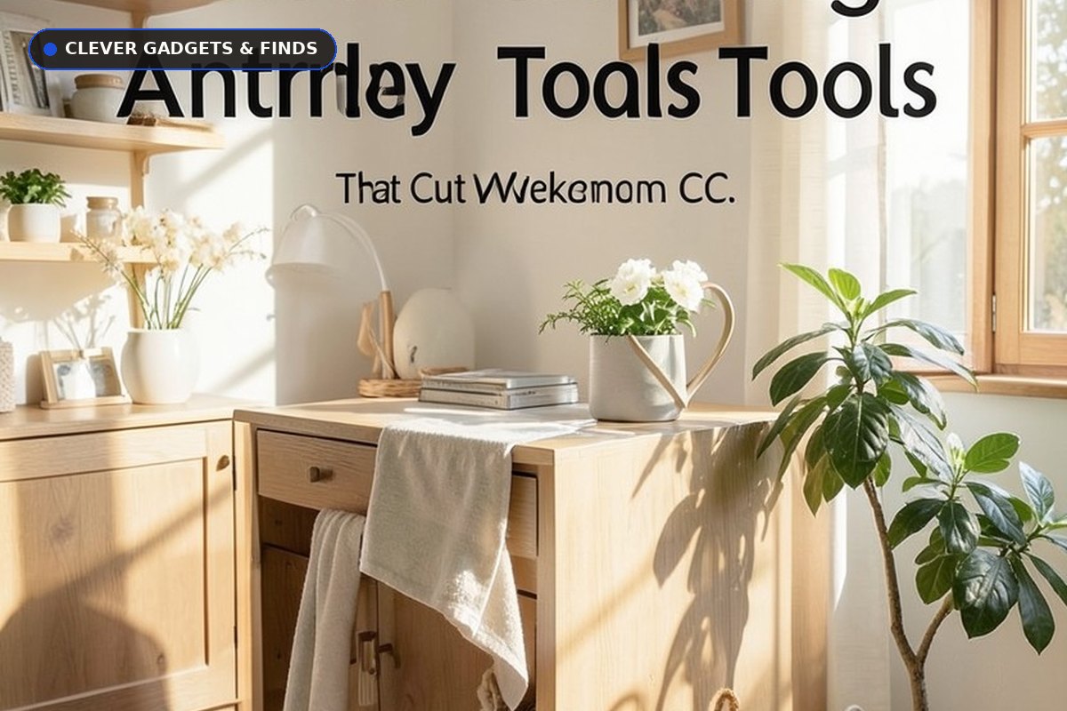 13 Clever Cleaning & Laundry Tools That Cut Weekend Chore Time in Half