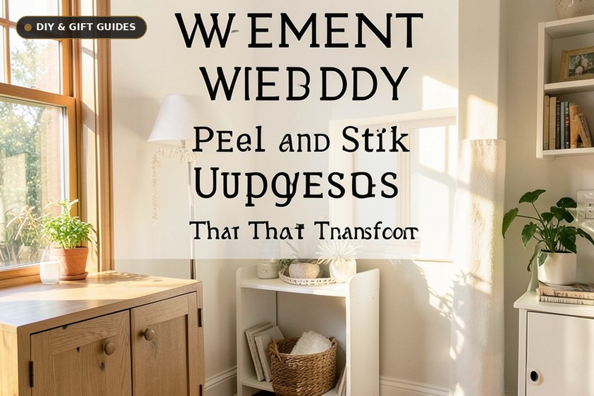 10 Weekend DIY Peel-and-Stick Upgrades That Transform Builder-Grade Rentals